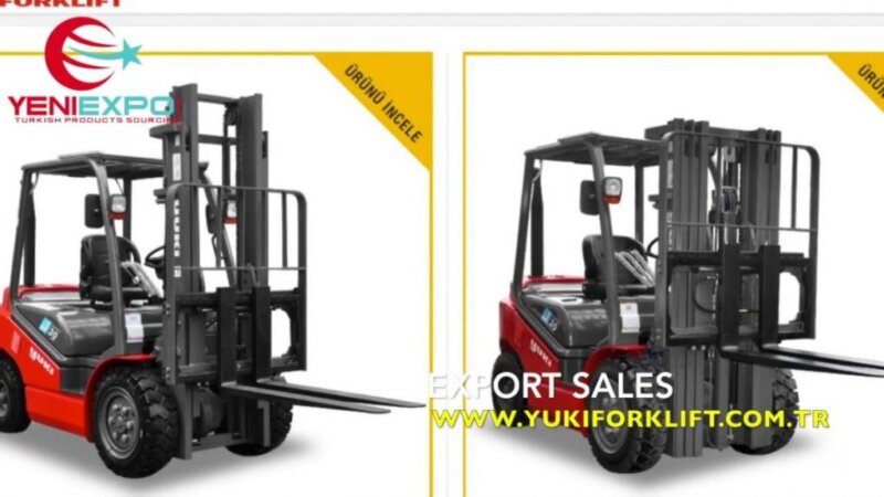 Yuki Diesel Electric Forklifts And Pallet Stacker From Turkey For Export - Yeniexpo From Turkey yuki diesel electric forklifts and pallet stacker from turkey for export - yeniexpo