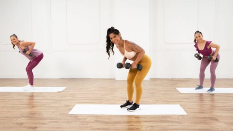 30-minute full-body strength-training workout with weights