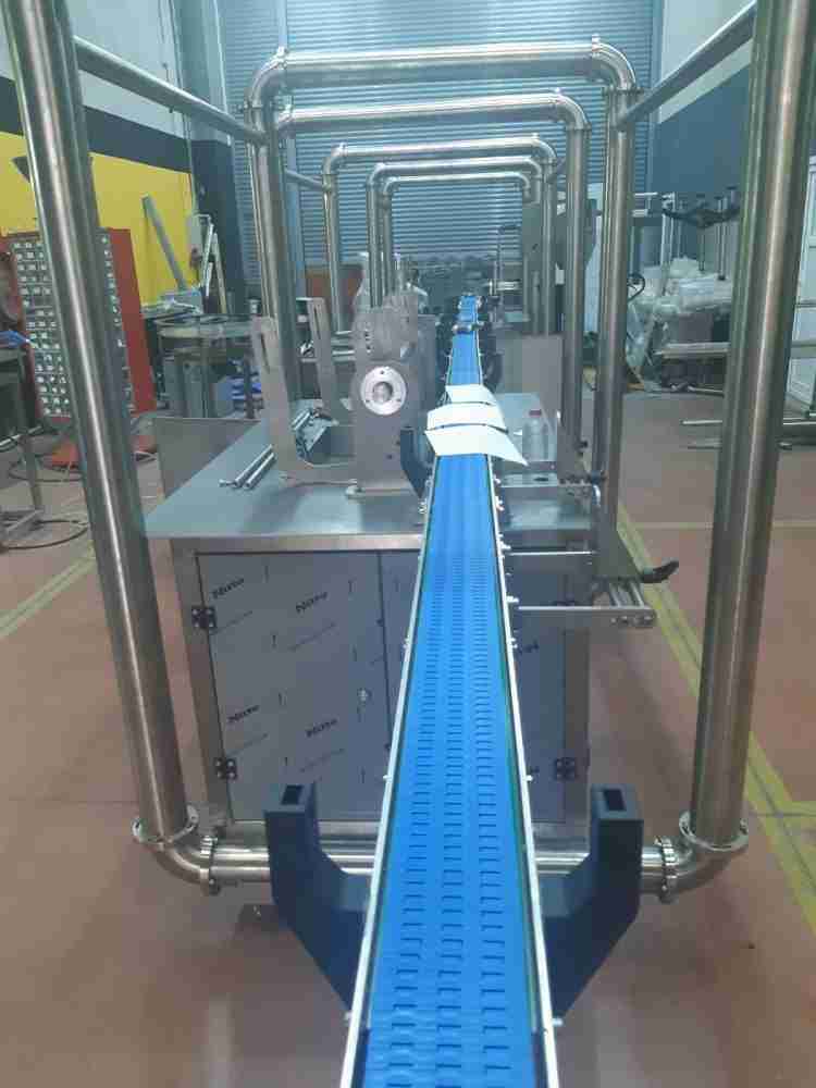 automatic conveyor machine filling