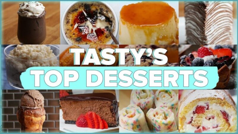 Las mejores recetas de postres de tasty