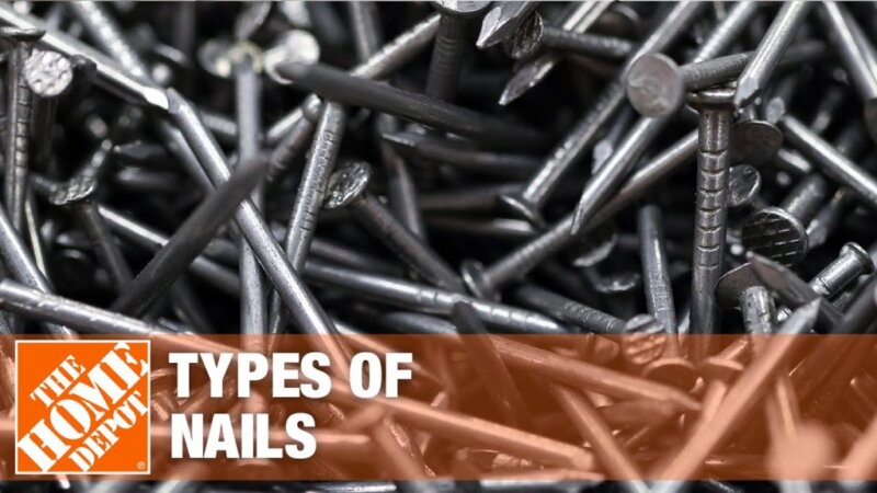 types of nails | the home depot