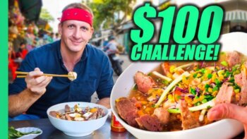 vietnam $100 street food challenge!! best street food in saigon!!!