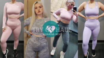 women's best seamless activewear try on haul | power & move collection review