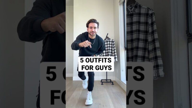 5 outfits any guy can pull off | alex costa #shorts