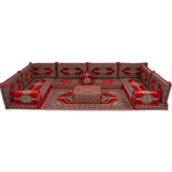 Traditional Middle Eastern Oriental Arabic Floor Seating 7Pcs+ Sets 46 From Turkey traditional middle eastern oriental arabic floor seating 7pcs+ sets