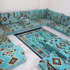 Traditionelle türkisch-arabische Bodensitzmöbel-Sets (7-teilig+) – Großhandel, 1 x 40-Fuß-Container, aus der Türkei Traditionelle nahöstliche orientalische arabische Bodenbestuhlung 7-teilige Sets
