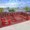 traditional middle eastern oriental arabic floor seating 7pcs+ sets