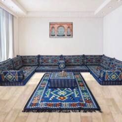 Wholesale South Western Styling Floor Seating 7Pcs+ Sets 1X 40Ft Container 5 From Turkey traditional middle eastern oriental arabic floor seating 7pcs+ sets