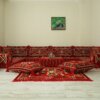 traditional middle eastern oriental arabic floor seating 7pcs+ sets