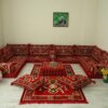 traditional middle eastern oriental arabic floor seating 7pcs+ sets