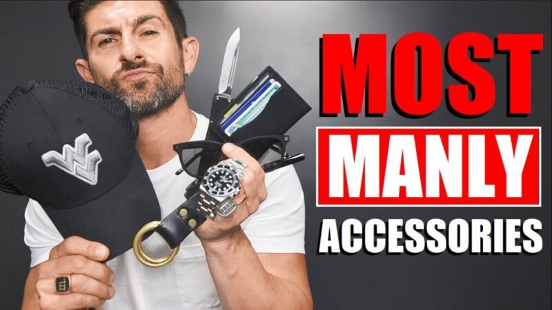 10 masculine accessories that make men look more manly!