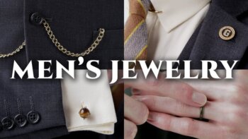 men's jewelry: all about rings, chains, & more accessories