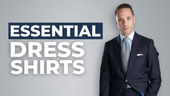 the only 5 dress shirts you’ll ever need | menswear wardrobe basics