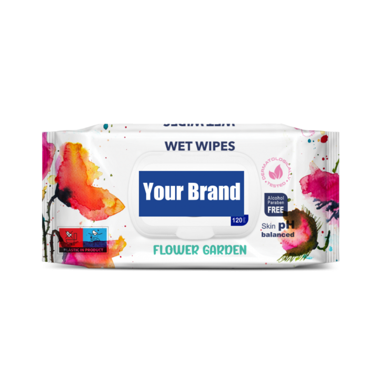 Flower Garden Wet Wipes 120...