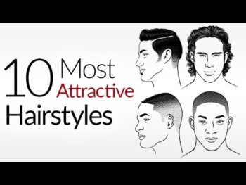 10 most attractive men's hair styles | top male hairstyles | attraction & a man's hair style