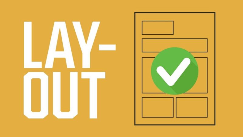 perfect layout design step by step *with examples*