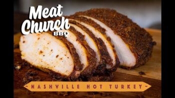 nashville hot turkey - smoked fried turkey