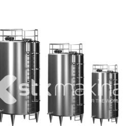 milk storage stainless steel tank 1000 to 25.000 lt