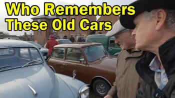 two old staggs at a car show