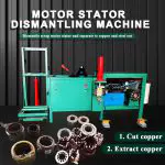 máquina de reciclaje de estator de motor de cobre de chatarra multifunción