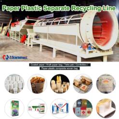 Papier-Kunststoff-Trenn- und Recyclinganlagen