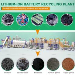 Lithium Battery Recycling Line 2023 2 From Turkey lithium battery recycling line 2023