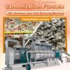 carbonization furnace ubc aluminum cans paint removing machine