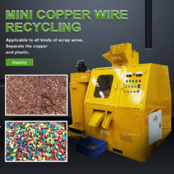 Mini-Granulator Herstellung von Kupferdraht-Recyclingmaschinen