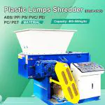single shaft shredder suitable for shredding industrial waste