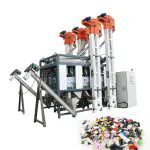 plastsorterings- og genbrugslinje