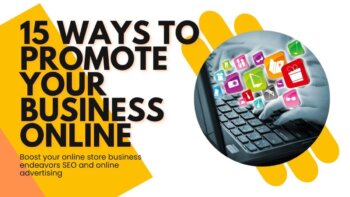 15 ways to promote your business online