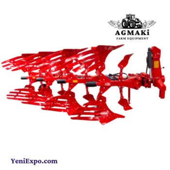 Aratro portato reversibile agmaki con sistema hydrasafe 2,4,6 solchi