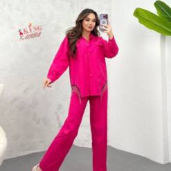 premium linen shirts for elegant women, sizes 38-46 | king fashion wholesale
