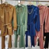elegant women's linen top & pants set, sizes 38-46 by king fashion wholesale