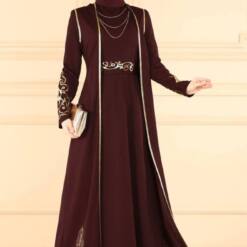 Women Dress Mira Fabric 38-52 Wholesale Only 2055 5 From Turkey women dress mira fabric 38-52 wholesale only 2055