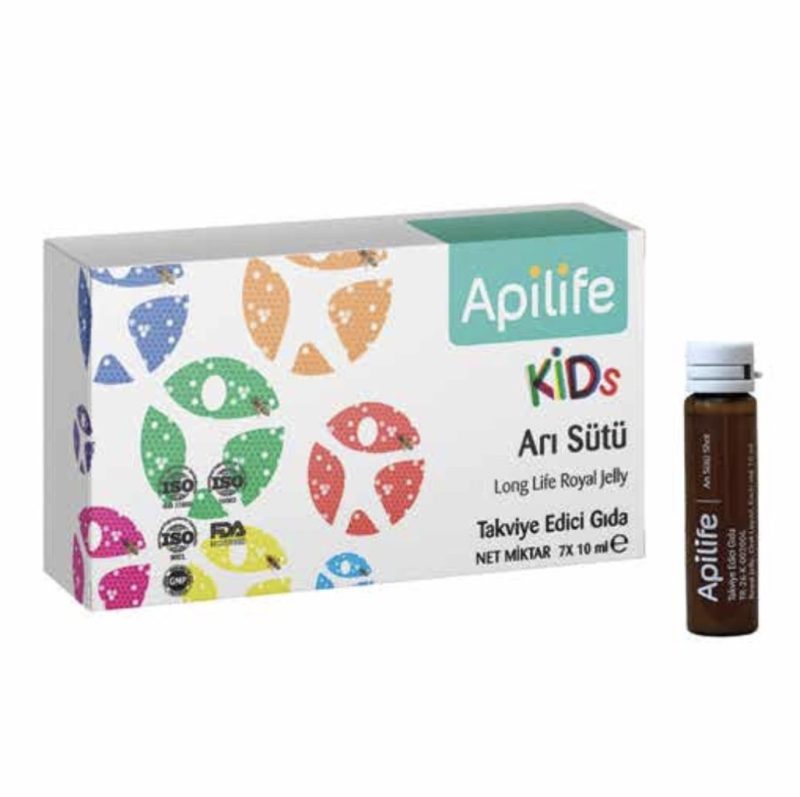 apilife royal jelly kids shot - дієтична добавка пероральна рідина (7х10 мл)