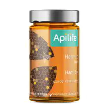 apilife carob raw honey (450g)
