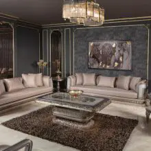 onat brand cenova classic sofa set furniture: premium turkish craftsmanship for timeless elegance in 2023