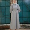 fustan women's modest muslim dresses: sizes 36, 38, 40, 42 - wholesale exclusive, crafted in turkiye 1007
