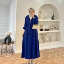 Скромные мусульманские платья фустан: эксклюзив оптом - сделано в Турции 1001