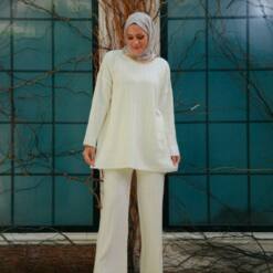 Fustan Women'S Knitwear Top And Bottom Set: Free Standard Size - Crafted In Turkiye For Export 4 From Turkey fustan women's knitwear top and bottom set: free standard size - crafted in turkiye for export