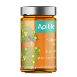 apilife linden raw honey (450g)