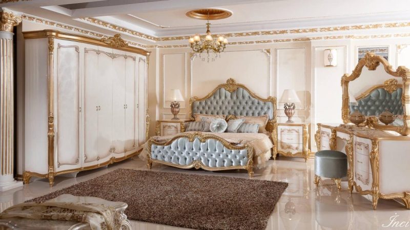 Cameretta classica sedef: trasforma la tua camera da letto in un'oasi di eleganza senza tempo
