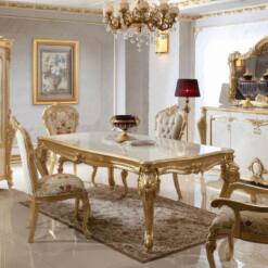 Sedef klassisches Esszimmer-Set: zeitlose Eleganz für unvergessliche Mahlzeiten