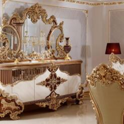 Şehrazat Classic Dining Room Set: Where Elegance Meets Dining 6 From Turkey sehrazat classic dining room set
