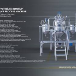 aseptic barrel paste processing & ketchup line capacity: 1000- 2000 kg/h
