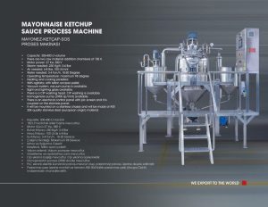 aseptic barrel paste processing & ketchup line capacity: 1000- 2000 kg/h