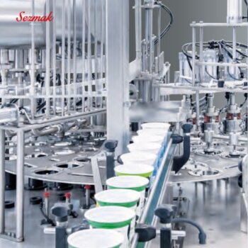 rotary filling and sealing machine lines up to 8000 pcs / hr