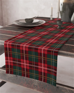 digital table runner 18 x 59 inches