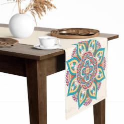 مفرش طاولة رقمي 18 × 59 بوصة